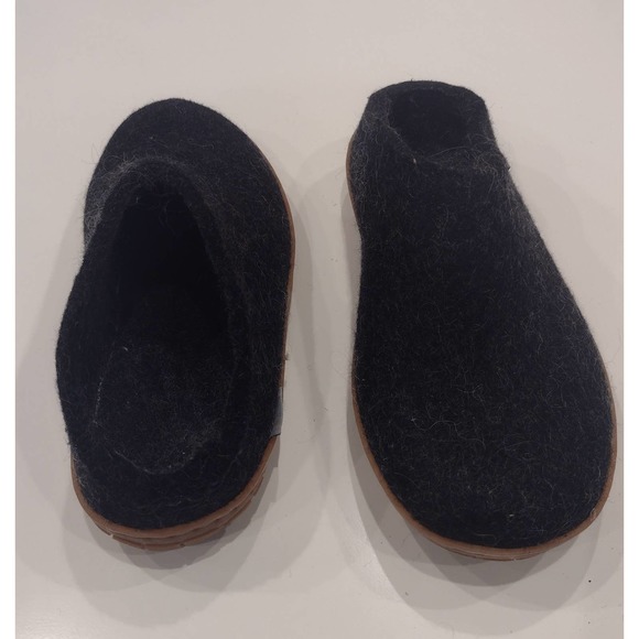 Glerups Shoes Glerups Wool Clog Slippers Size 38 Us 8 Dark Gray New